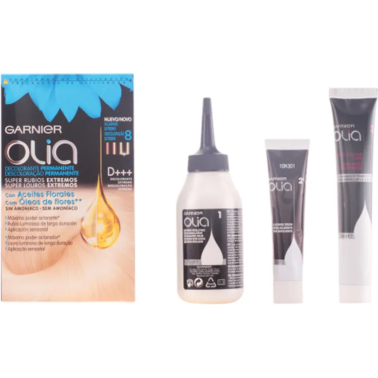 Garnier Olia Decolorante Permanente Extremo Sin Amoniaco #8
