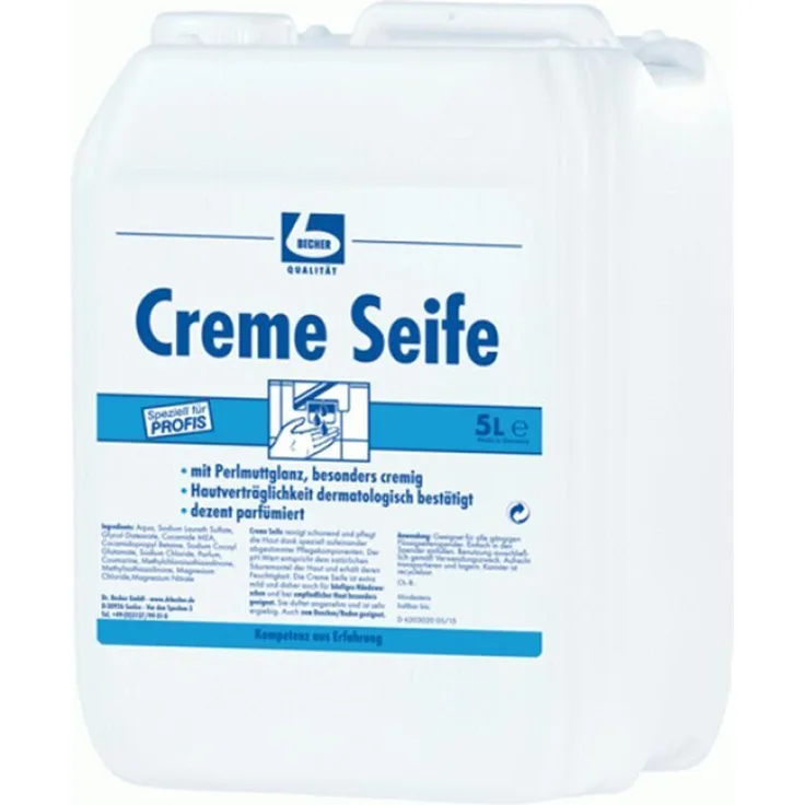 Dr. Becher Creme Seife 5 Liter für Alle Hauttypen geeignet