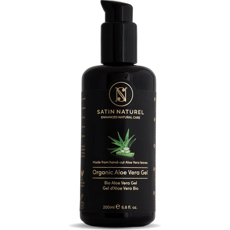Satin Naturel Aloe Vera Gel Bio 200 ml  – Bild 1