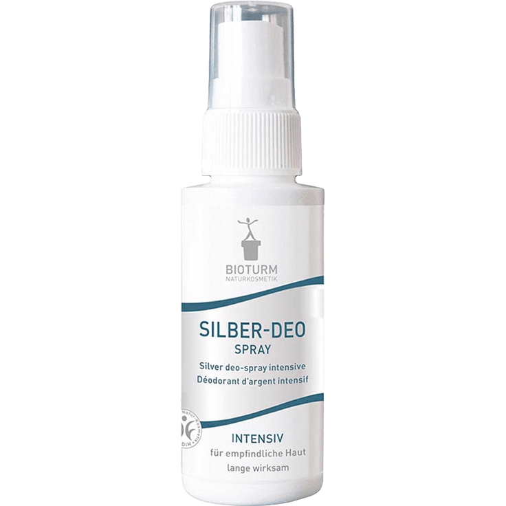 Bioturm Silber-Deodorant Vaporisateur Intensiv 50 ml