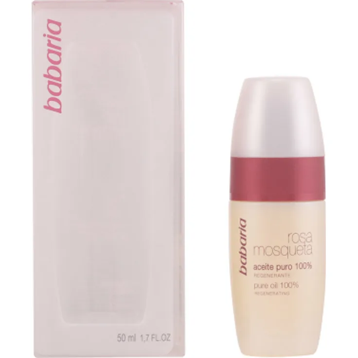 Babaria ROSA MOSQUETA aceite puro facial 50 ml mit pflegender Wirkung für alle Hauttypen