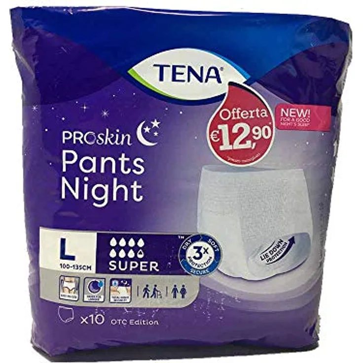 Tena Pants night super L Einweghose 10 Stück