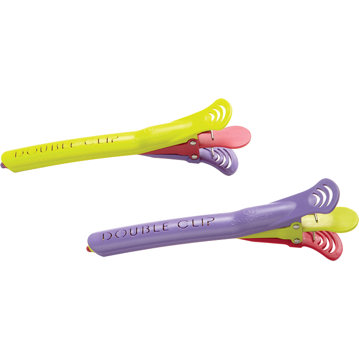 Olivia Garden Klammern Double Clip Mutiple Hair Sections in 1