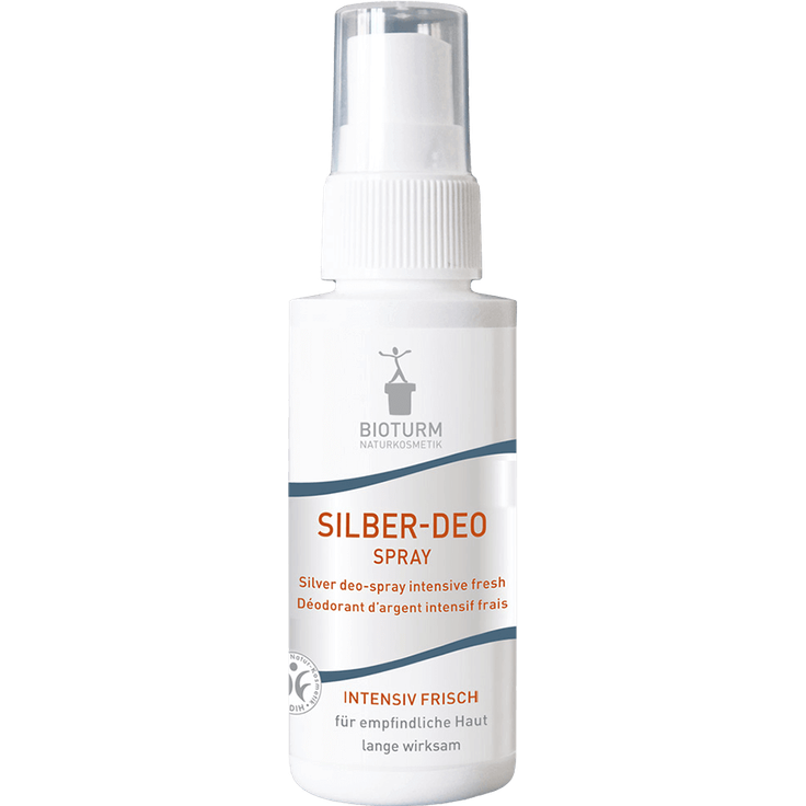 Bioturm Silber-Deodorant Vaporisateur Intensiv Frisch 50 ml