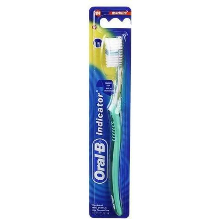 Oral-B Indicator Gr. 40 mittel, mit Indikatorborsten, Sanft zum Zahnfleisch