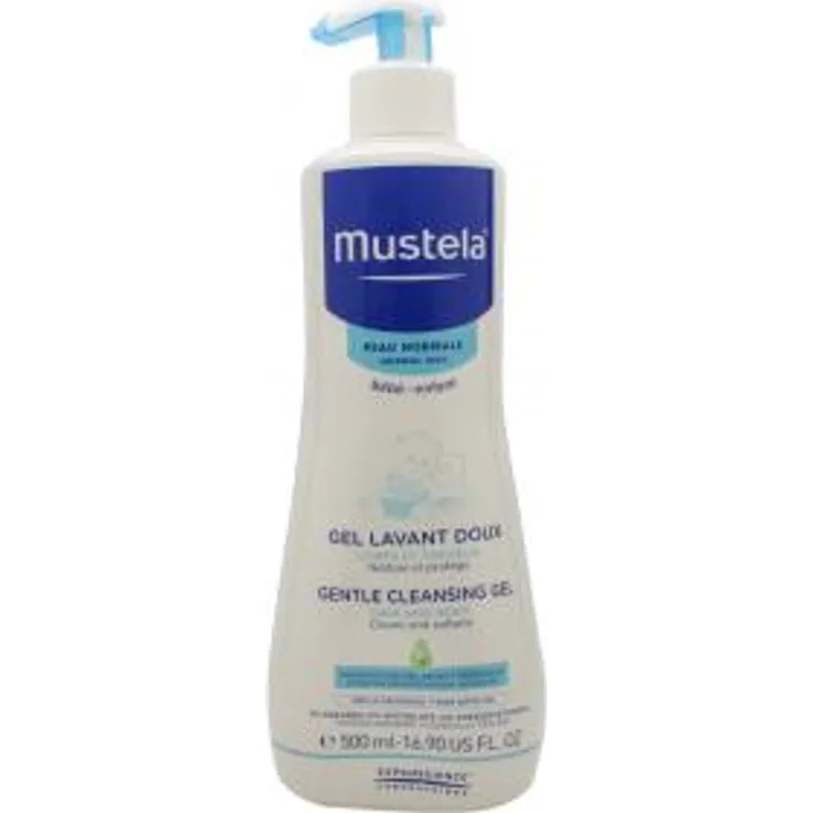 Mustela Bébé-Enfant Sanftes Reinigungsgel 500 ml - Normale Haut mit reinigender Wirkung
