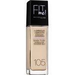 Maybelline New York Fit Me! Liquid Make-Up Nr. 105 Natural Ivory 30 ml