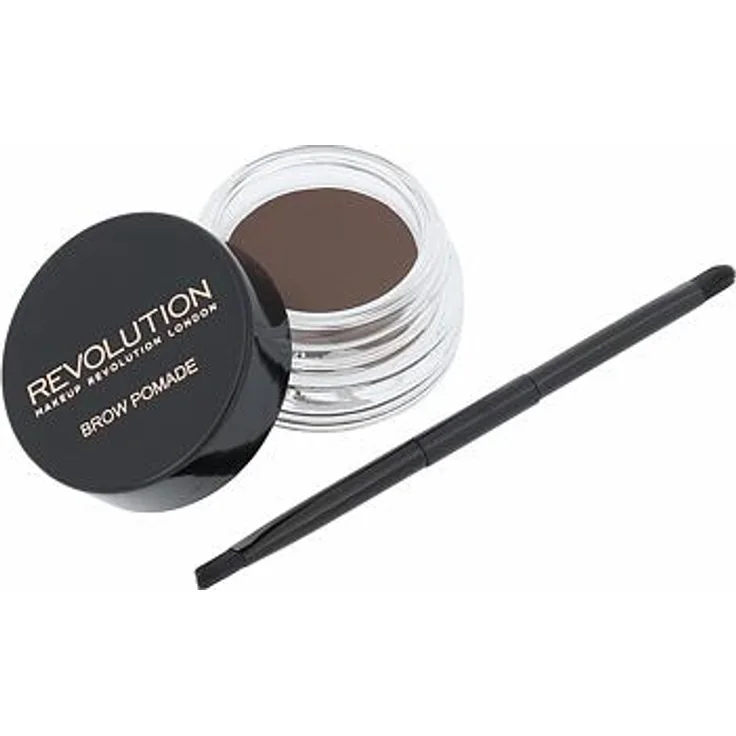 Makeup Revolution London Brow Pomade Augenbrauen-Pomade 2,5 g Farbton Dark Brown