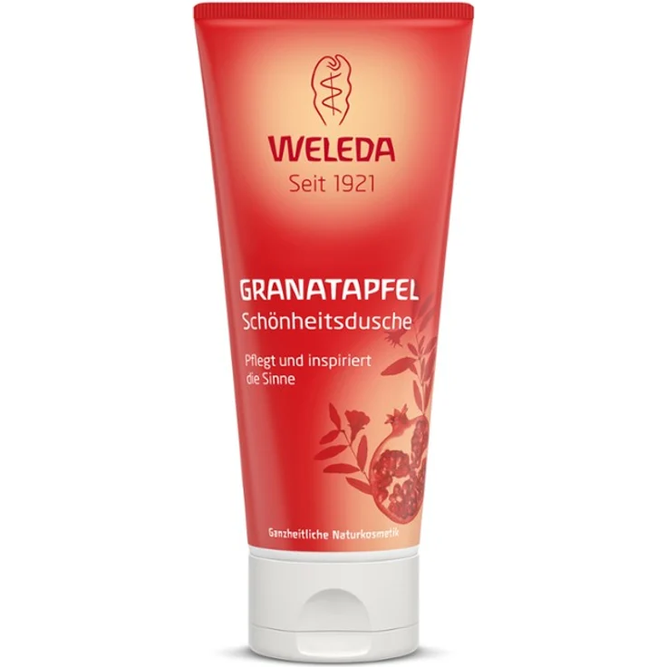 Weleda Dusche Granatapfel Schönheitsdusche und Naturkosmetik 200 ml