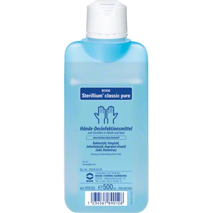 Bode Sterillium Hände-Desinfektionsmittel Classic Pure 500 ml