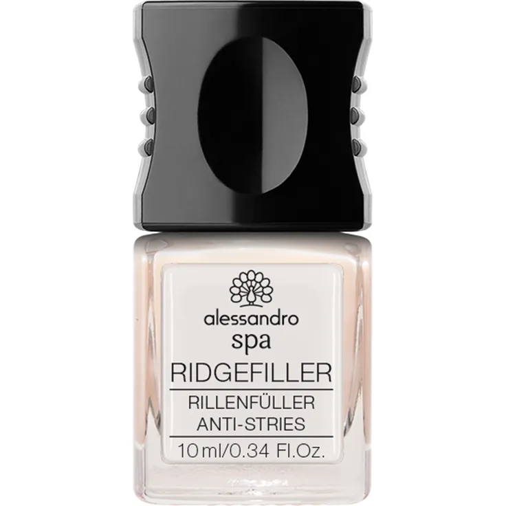 Alessandro Spa Rillenfüller 10 ml Transparent, Pflege-Nagellack