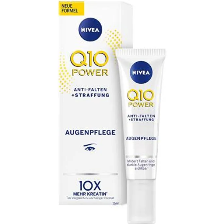 Nivea Visage Q10 Augenpflege Anti Falten Und Augenstraffung 15 ml