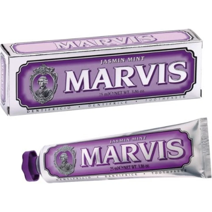 Marvis Mini Jasmin Mint 25 ml, für die tägliche Zahnreinigung – Bild 1