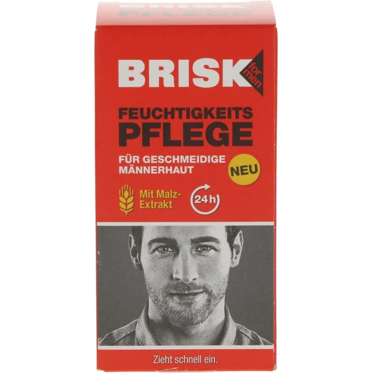 Brisk Feuchtigkeitspflege Für geschmeidige Männerhaut 50 ml