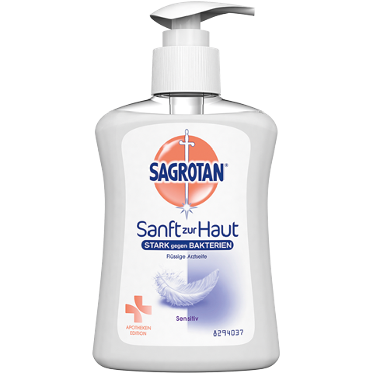 Sagrotan Arztseife Zur Handhygiene Flüssig 250 ml für Alle Hauttypen geeignet