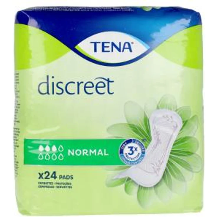 Tena Lady Discreet Einlagen normal 24 Stück Inkontinenzeinlagen – Bild 1