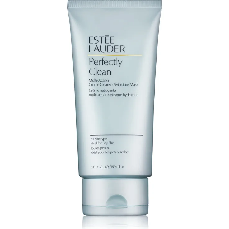 Estée Lauder Perfectly Clean Creme Cleanser Moisture Mask Reinigungslotion 150 ml, für alle Hauttypen geeignet, pflegende und reinigende Wirkung