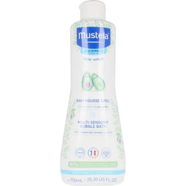Mustela BÉBÉ multi sensory bubble bath 750 ml