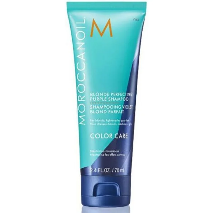 Moroccanoil Shampoo Color Care Blond Perfecting Purple Shampoo 70 ml – Bild 1