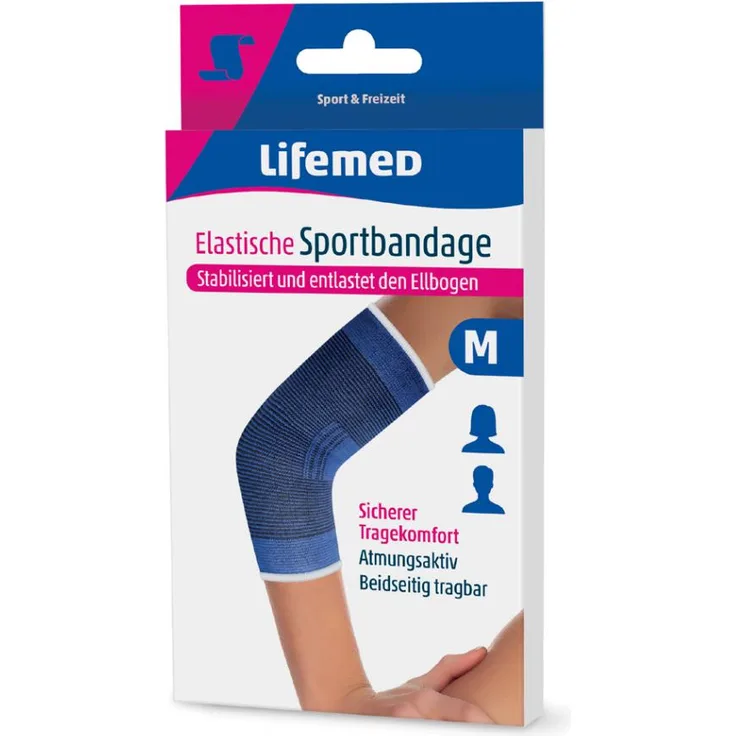 Lifemed Sportbandage Ellbogenschutz, Größe: M