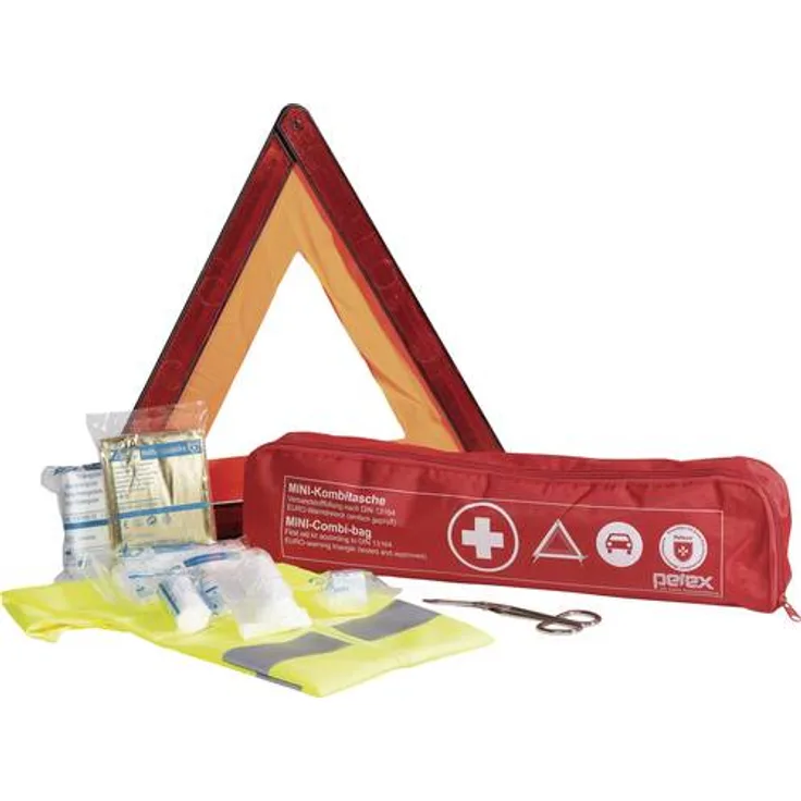 Malteser 43999712 Verbandtasche Inkl. Warnweste, Inkl. Warndreieck - Preisvergleich