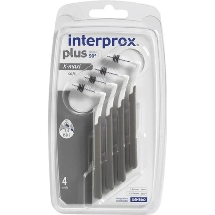 Interprox plus x-maxi grau Interdentalbürste 4 Stück