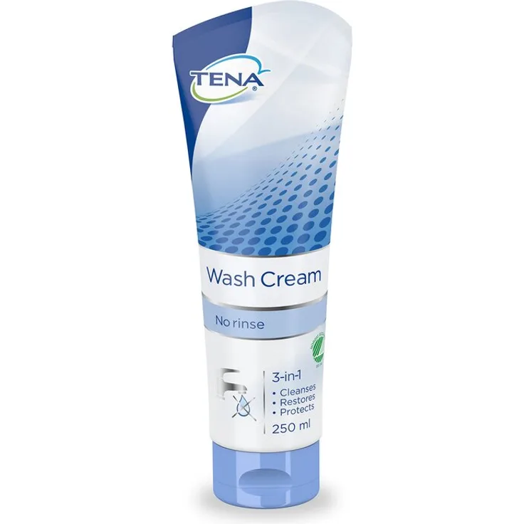 Tena 3 in 1 Wash Cream 250 ml
