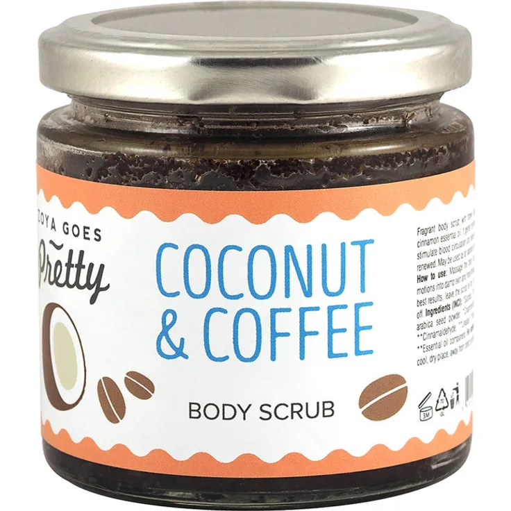 Zoya Goes Pretty Peeling Body Peelings Coconut & Coffee Body Scrub 200 g