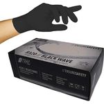 Nitras Nitril Black Wave puderfrei Größe M (100 Stück)
