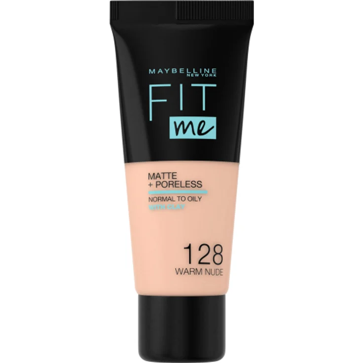 Maybelline Fit me! Matte + Poreless Make-up #128-warm nude 30 ml – Bild 1