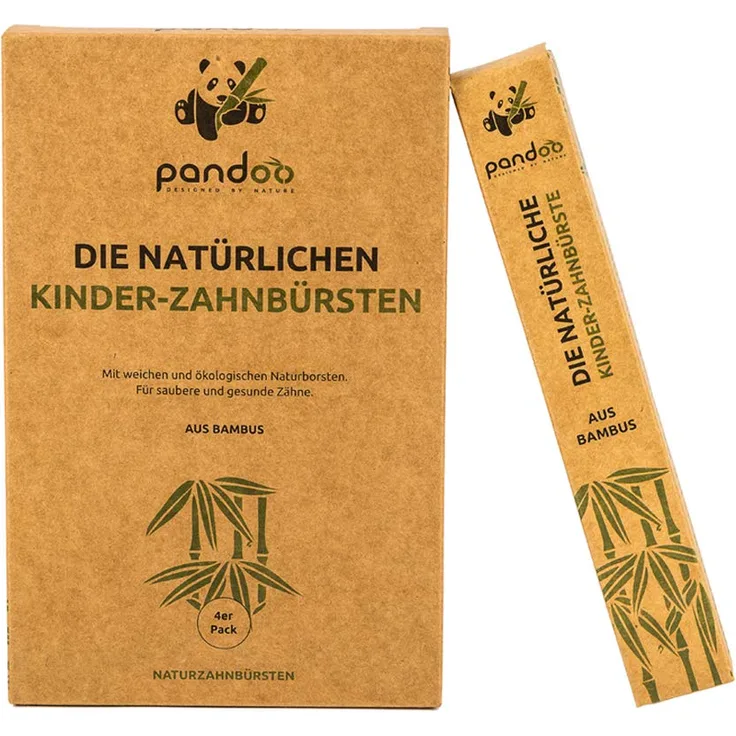 Pandoo Bambus 4er-Pack 
