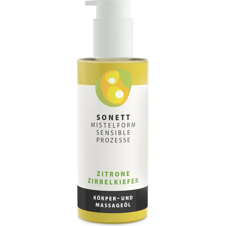Sonett Mistelform Massageöl Zitrone Zirbelkiefer 145 ml 