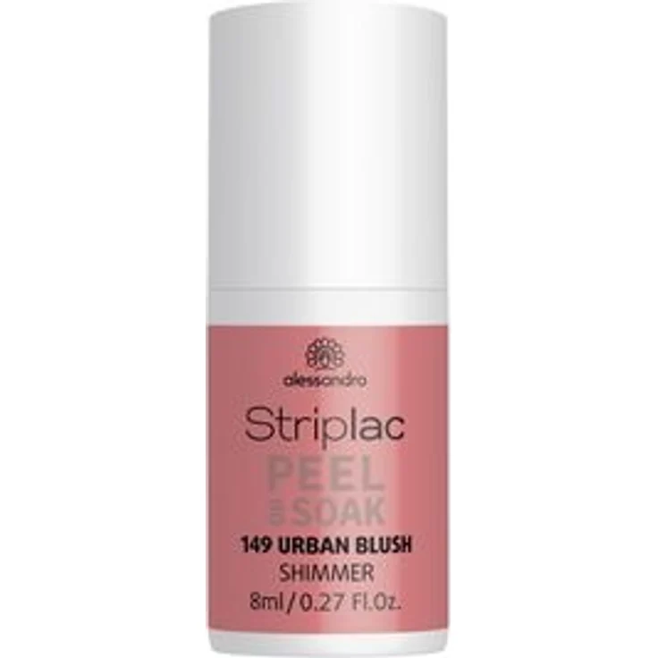 Alessandro Striplac Peel or Soak Nagellack 149 Urban Blush 8 ml – Bild 1