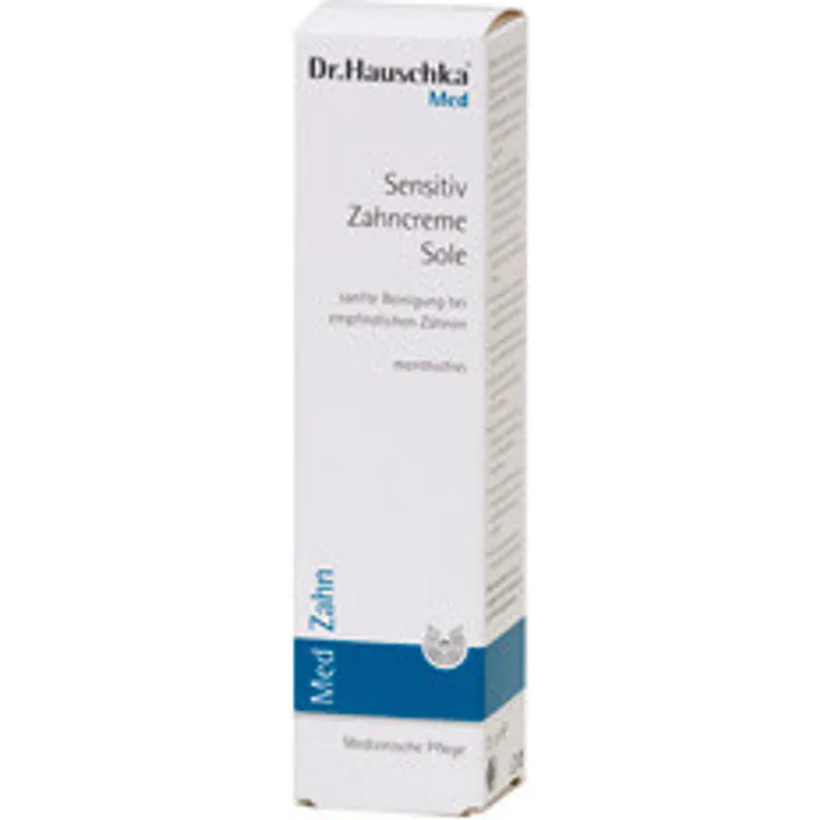 Dr. Hauschka Med Sensitiv Sole 75 ml, für saubere Zähne & frischen Atem