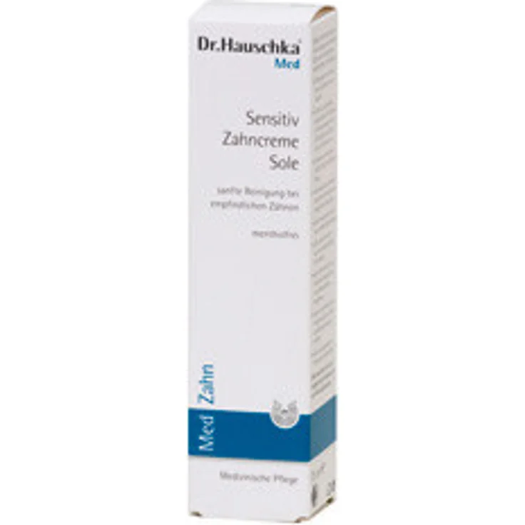 Dr. Hauschka Med Sensitiv Sole 75 ml, für saubere Zähne & frischen Atem
