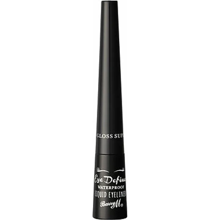 Barry M Eye Define Liquid Waterproof Wasserfester flüssiger Eyeliner 2 ml Farbton Super Gloss Black
