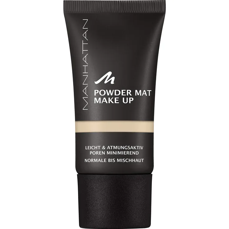 Manhattan Cosmetics Powder Mat Make-up  Farbe Porcelain 74 30 ml