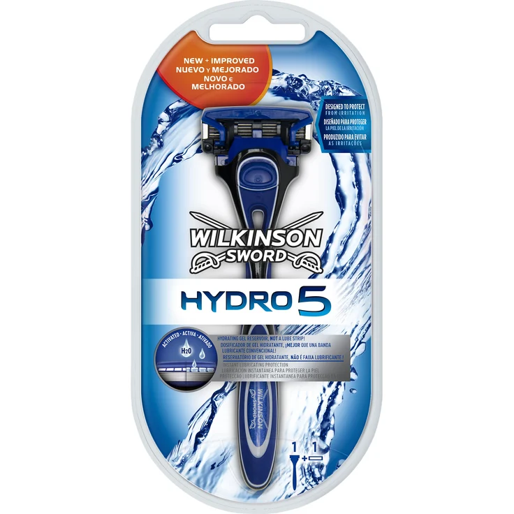 Wilkinson Sword Hydro 5 Herren Rasierer, mit 1 Klinge, 1 St – Bild 1