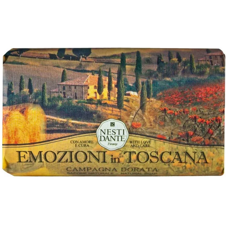 Nesti Dante Nesti Dante Emozioni In Toscana Campagna Dorata Sapone 250 g für Alle Hauttypen geeignet – Bild 1