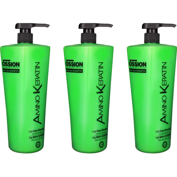 Morfose Ossion Amino Keratin Shampoo 3 x 800 ml