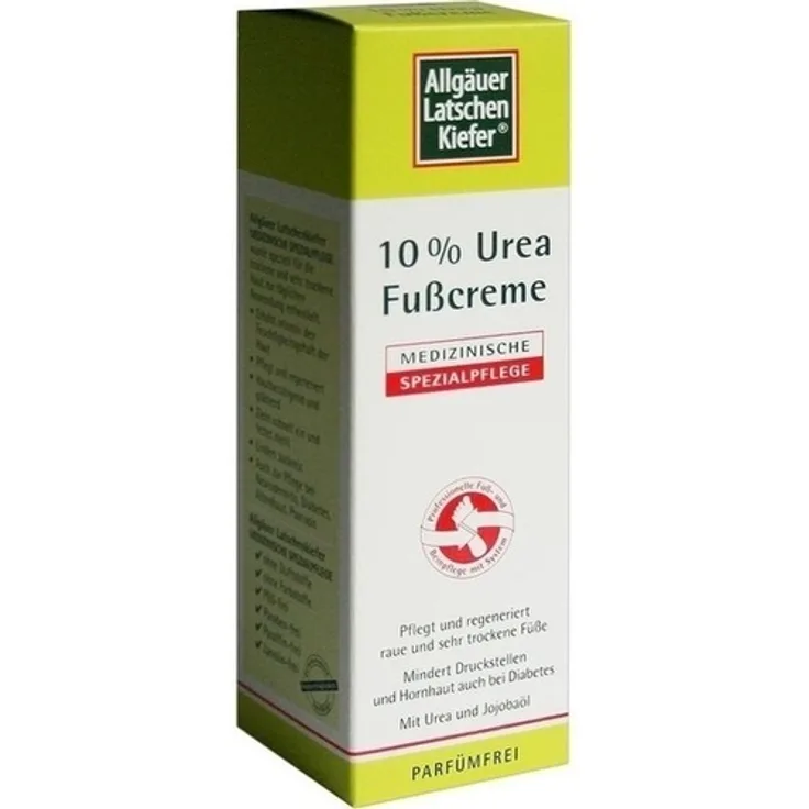 Allgäuer Latschenk. 10% Urea Fußcreme 100 ml 
