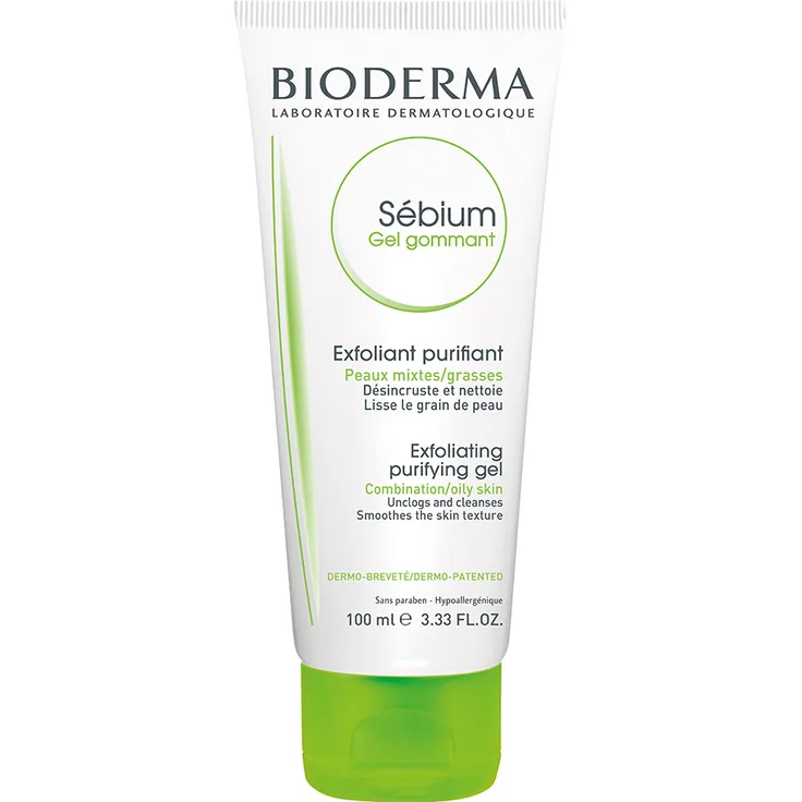 Bioderma Sébium Gel Gommant Exfoliant Purifiant 100 ml, für Mischhaut geeignet