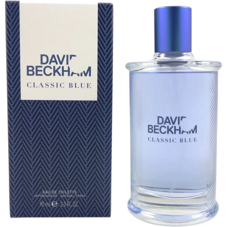David Beckham Classic Blue Man Eau de Toilette (EdT) Herrenduft 90 ml Duftfamilie: frisch, zitrisch
