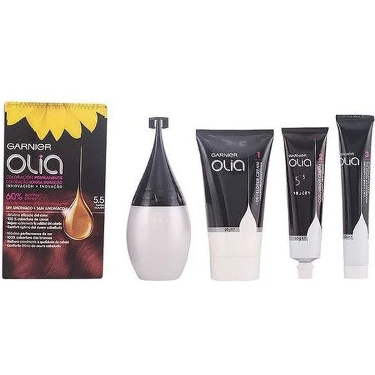 Garnier Amoniakfreie Färbung Olia Garnier Mahagoni