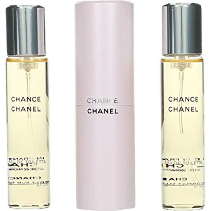 Chanel Chance Eau de Toilette 20 ml + Nachfüller 2 x  20 ml