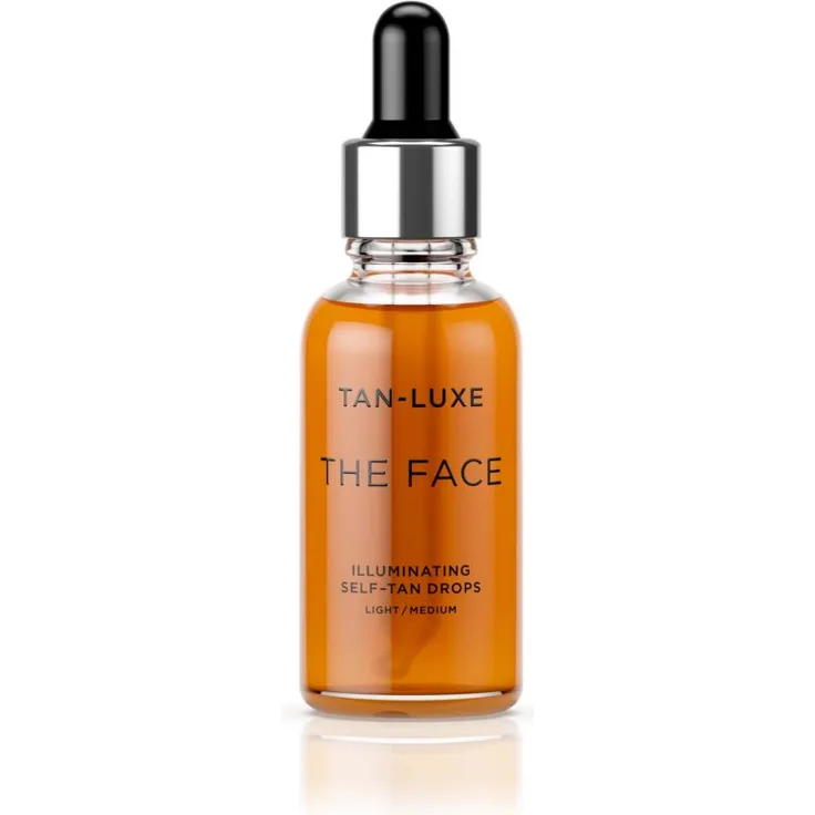 Tan-Luxe The Face Illuminating Self-Tan Drops Serum Light/Medium 30 ml