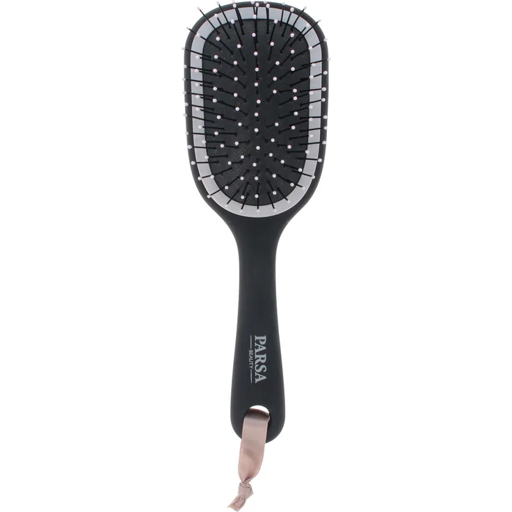 PARSA Beauty Entwirrbürste Wet&Dry klein oval schwarz für alle Haartypen geeinget