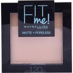 FIT ME MATTE+PORELESS powder #120-classic ivory