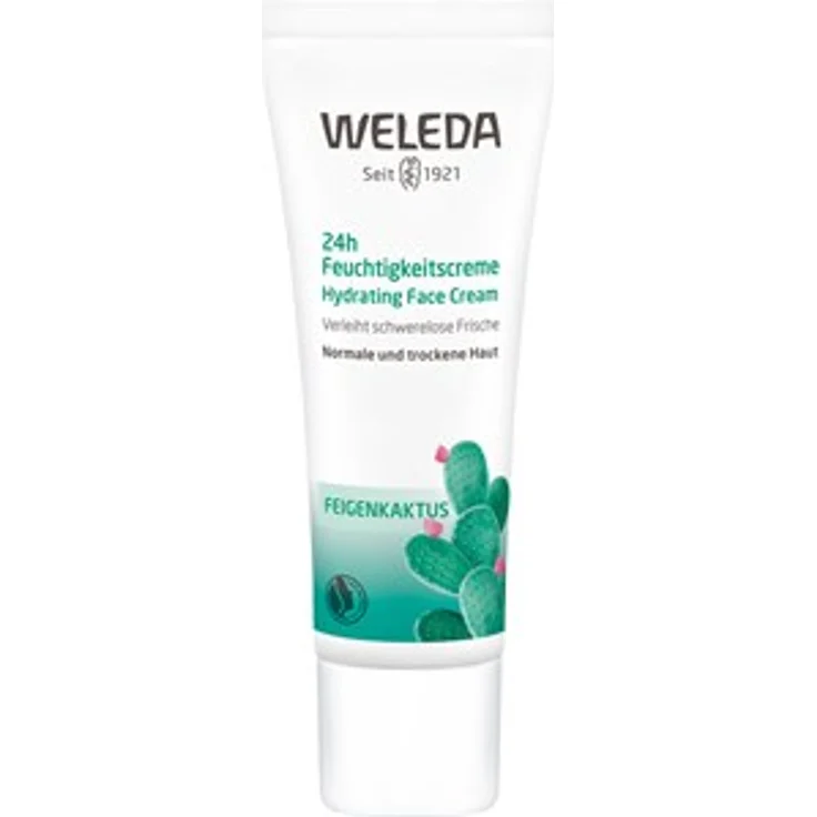 Weleda Feigenkaktus 24H Feuchtigkeitscreme 30 ml Tagespflege für Damen und Herren – Bild 1