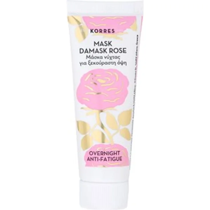 Korres Gesichtspflege Cleansing Weekly Damask Rose Overnight Anti-Fatigue Mask 18 ml